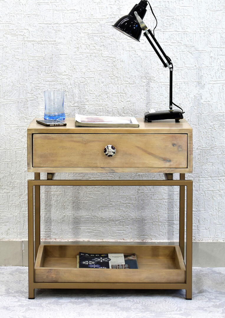 SamDecors-White EVE Side Table